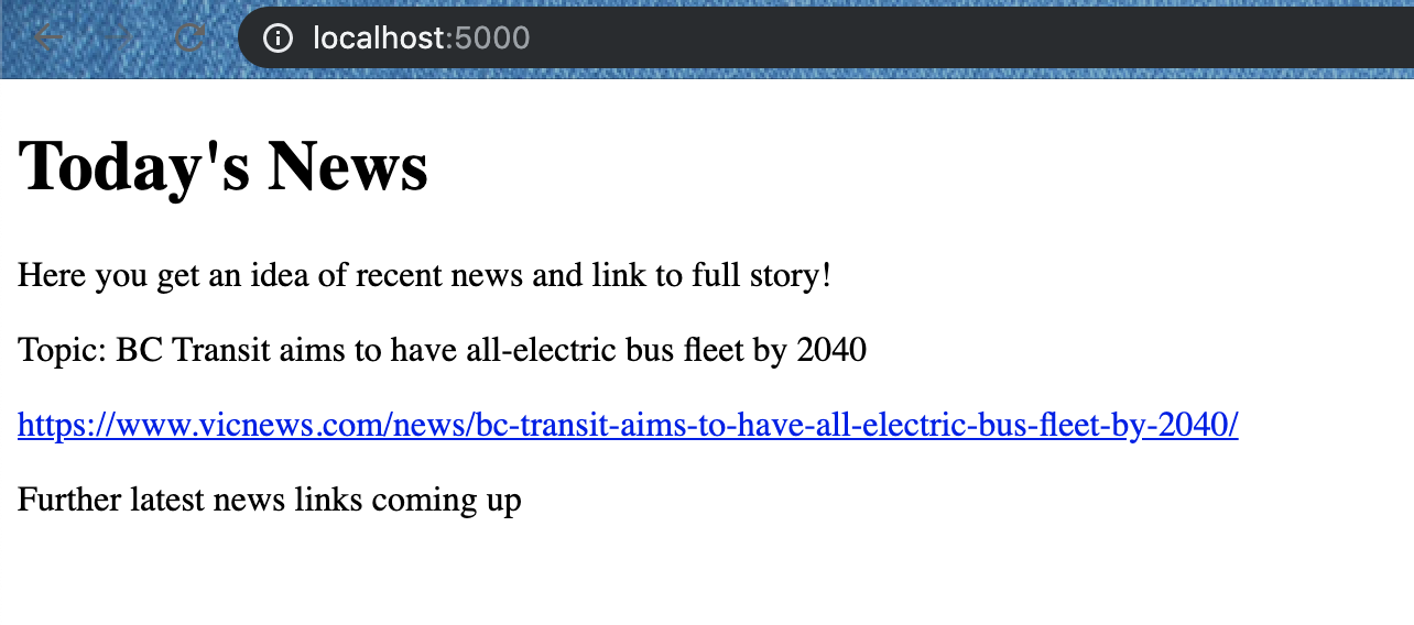 News Bulletin Aggregator